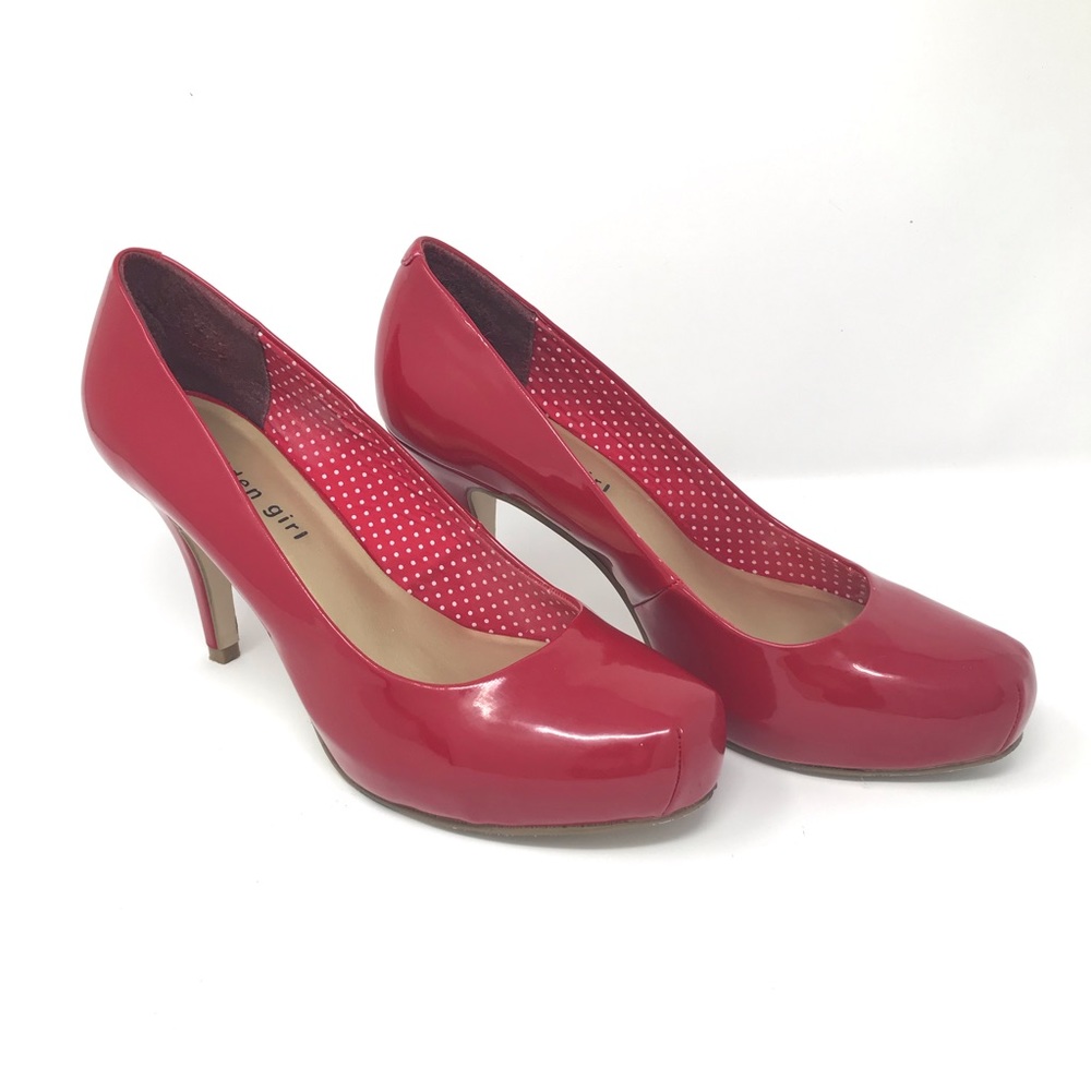 Steve Madden Red Pumps Size 8.5